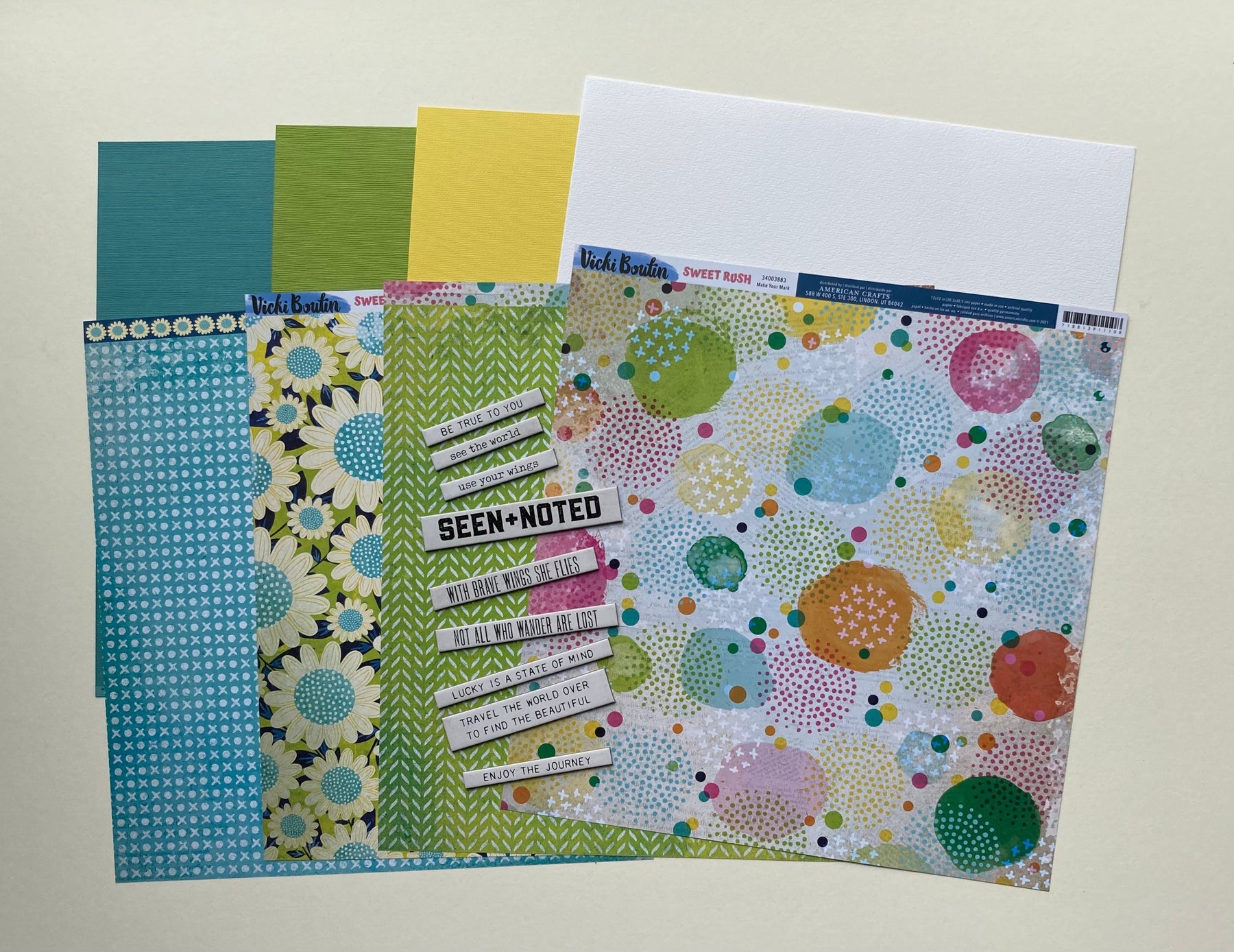 Scrapaholix July 2022 kits - Sweet Rush