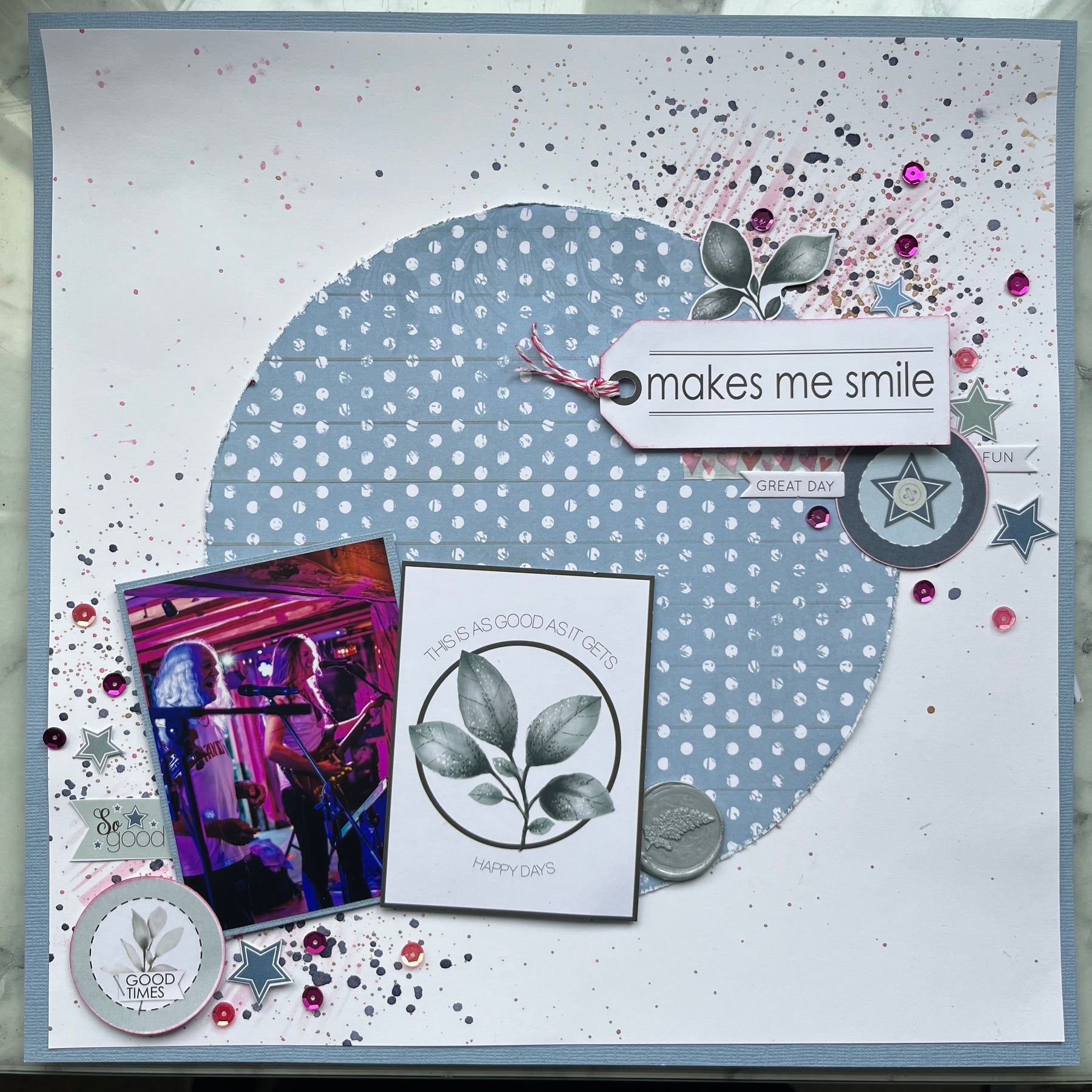 Makes Me Smile by ELAINE KING