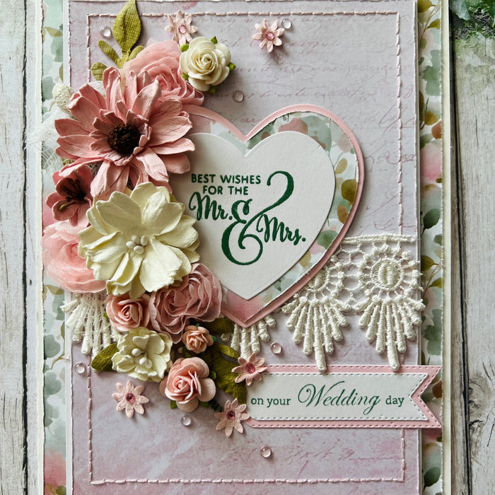 Wedding Card by SUE CREASE