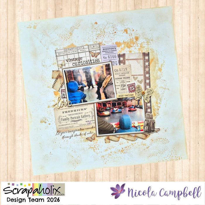 February Layout 2 by Nicola Campbell