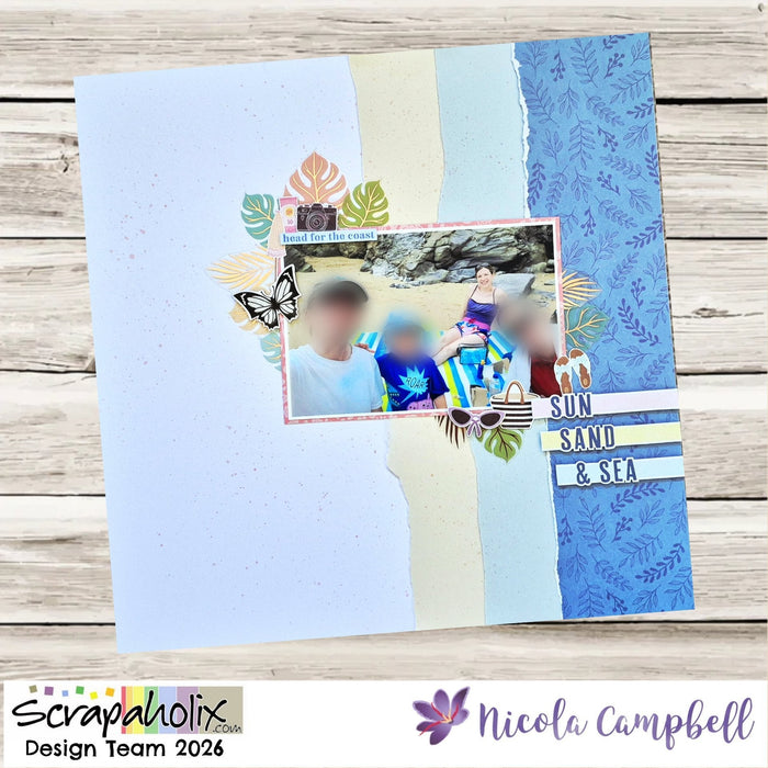 Sun Sand and Sea by NICOLA CAMPBELL