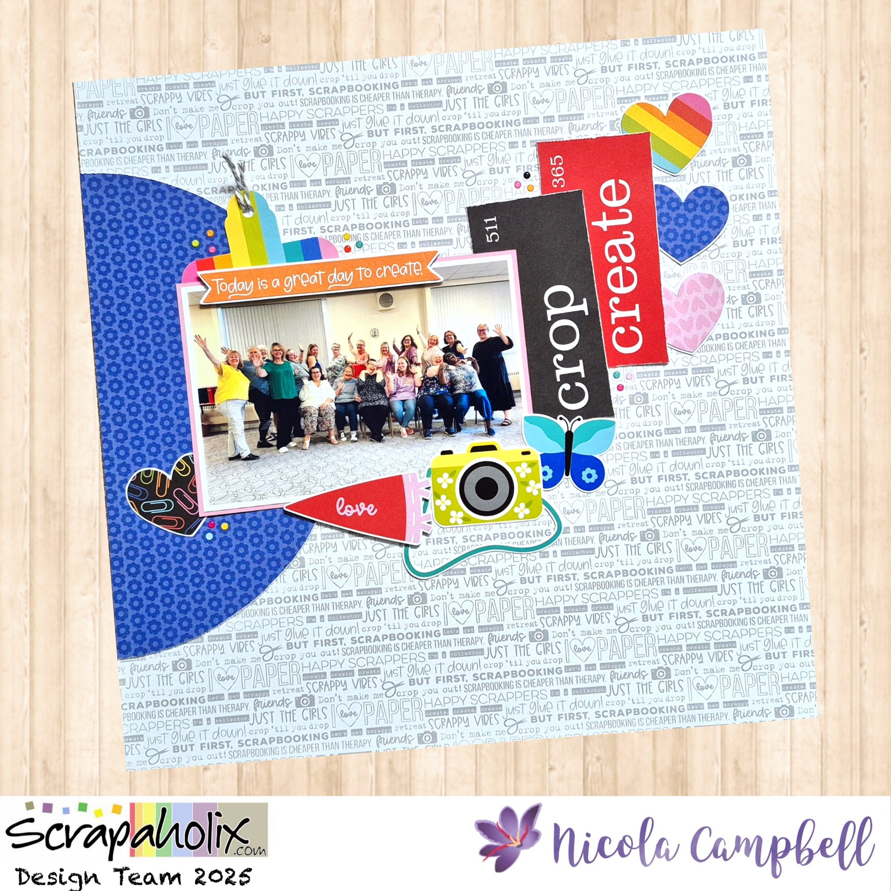 November Layout 2 by NICOLA CAMPBELL