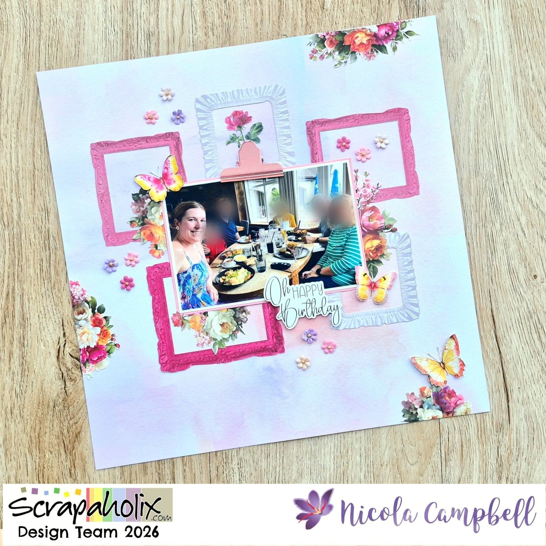 Oh Happy Birthday by NICOLA CAMPBELL