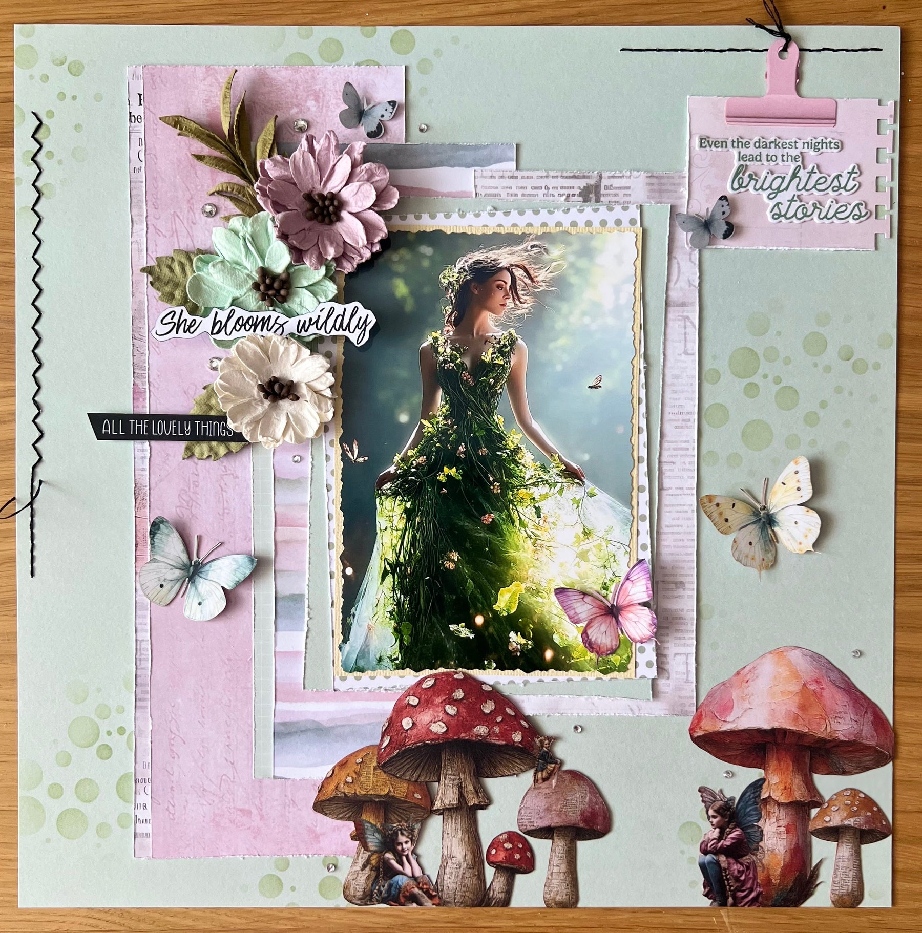 She Blooms Wildly by SUE CREASE