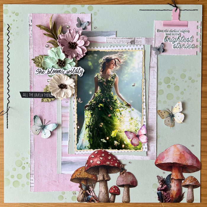 She Blooms Wildly by SUE CREASE
