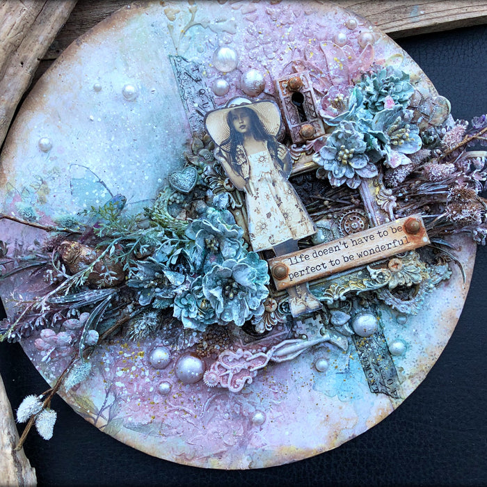 Magical Plaque by LOUISE CROSBIE