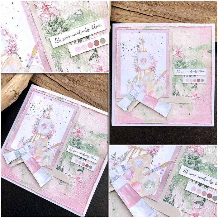March kit card by LOUISE CROSBIE
