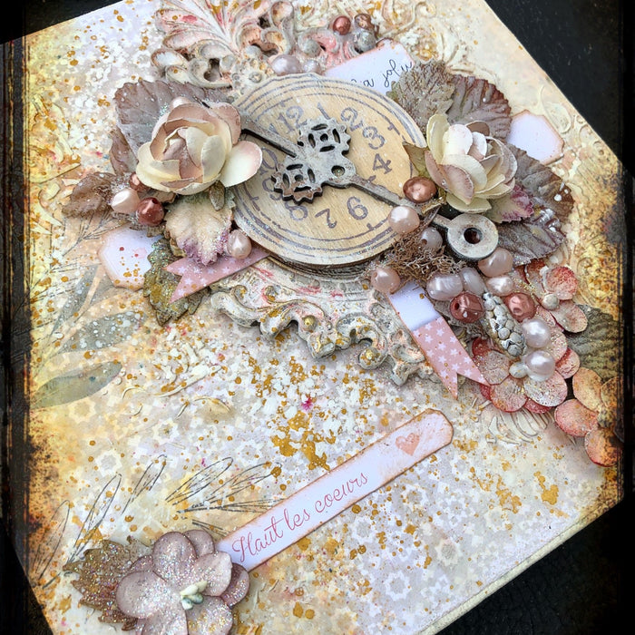 November canvas by LOUISE CROSBIE