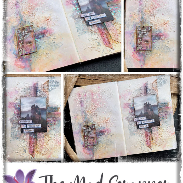 Art Journal Pages by LOUISE CROSBIE