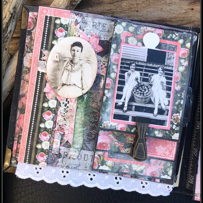 Scrapaholix (more of the mini album) by LOUISE CROSBIE