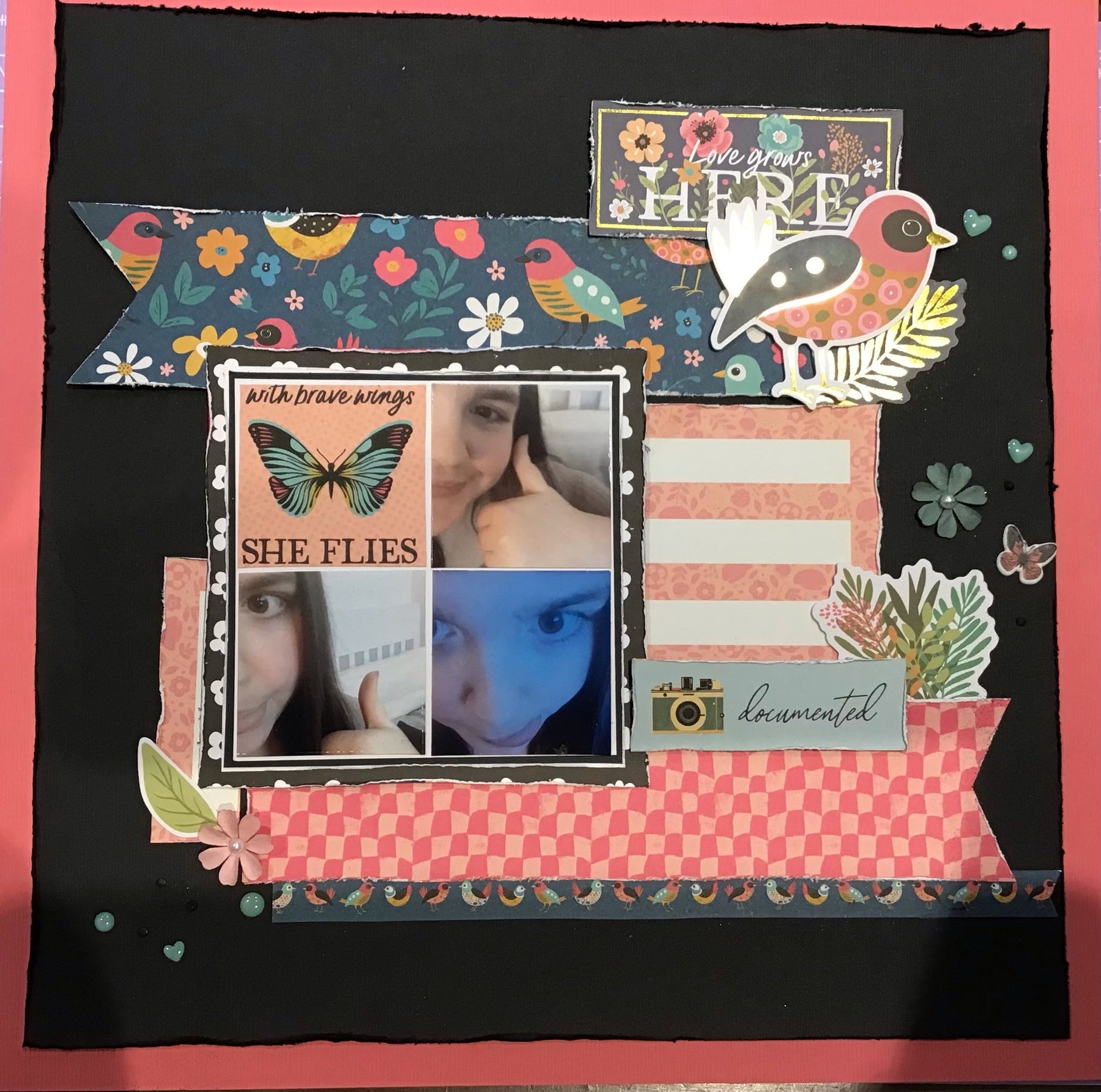 With Brave Wings She Flies by KERRY MCINALLY