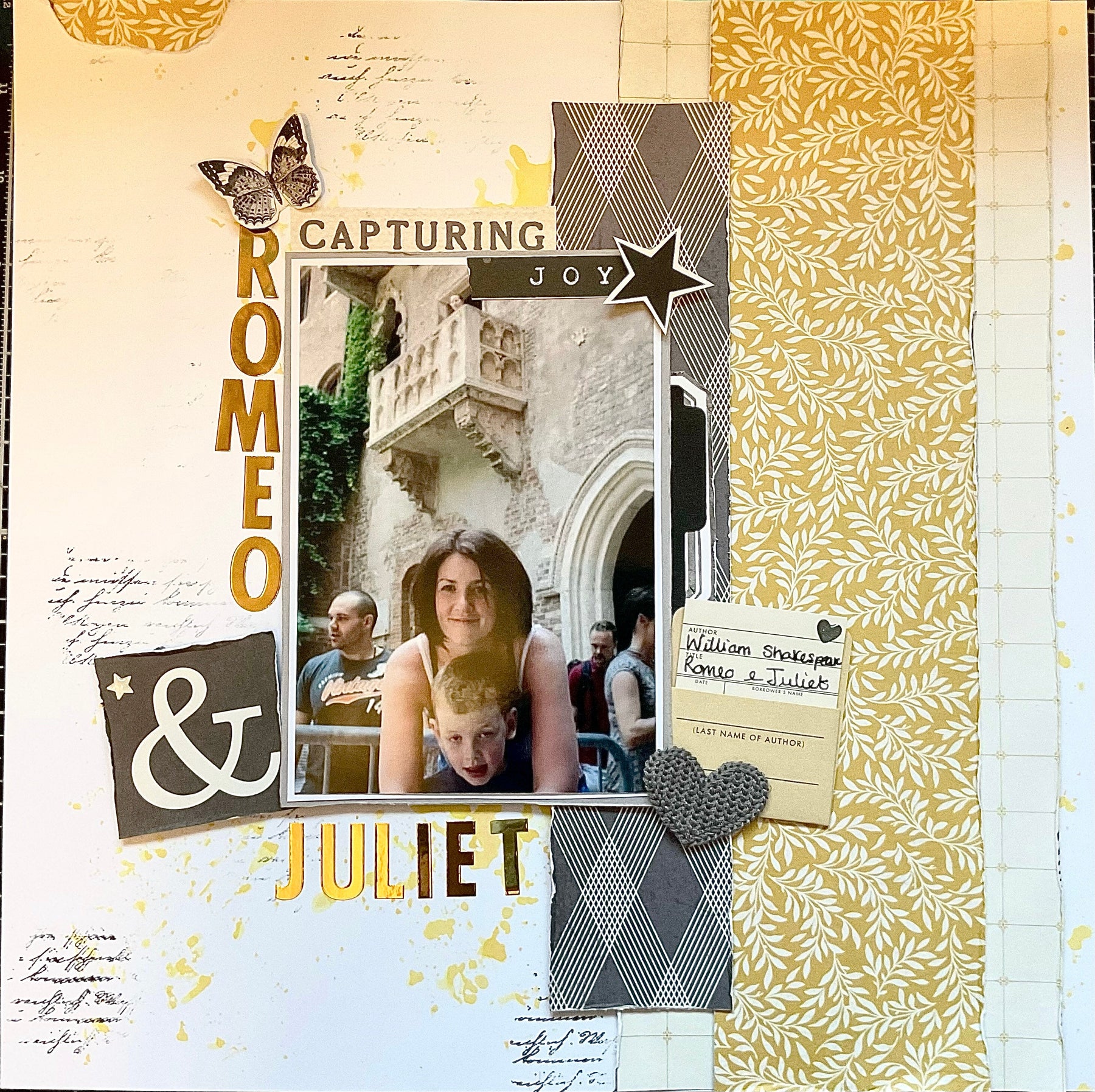 Romeo and Juliet: Layout by Kerry Mcinally