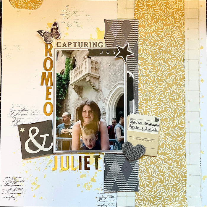 Romeo and Juliet: Layout by Kerry Mcinally