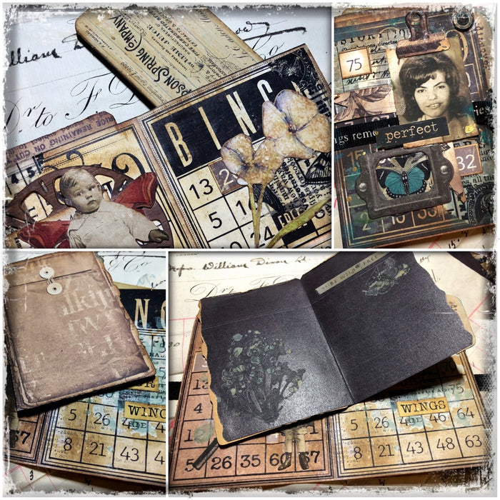 Accordion Mini Book by Louise Crosbie