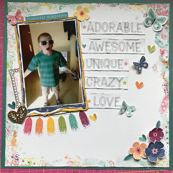 Adorable, Awesome, Unique, Crazy, Love by KERRY MCINALLY