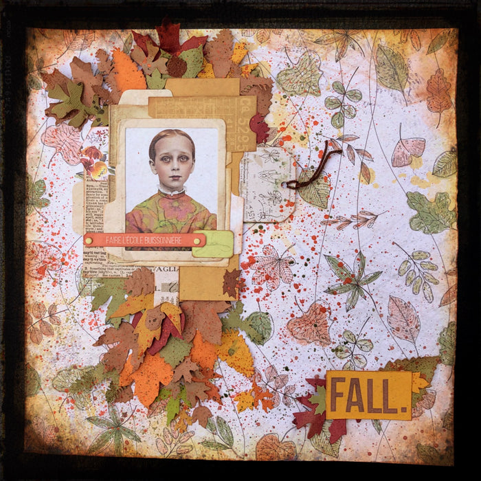Fall of the leaf by LOUISE CROSBIE