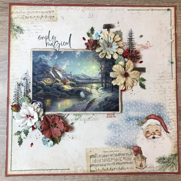 Simply Magical Layout BY SUE CREASE