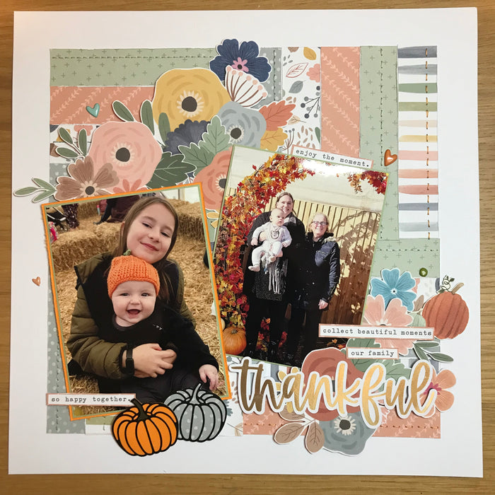 Thankful Layout by SUE CREASE