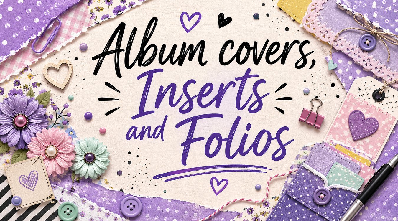 Album Covers, Inserts and Folios