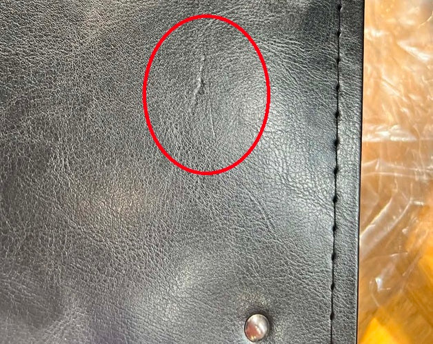 We R Classic Leather 3-Ring Binder 12"X12"- Reduced due to cosmetic issues