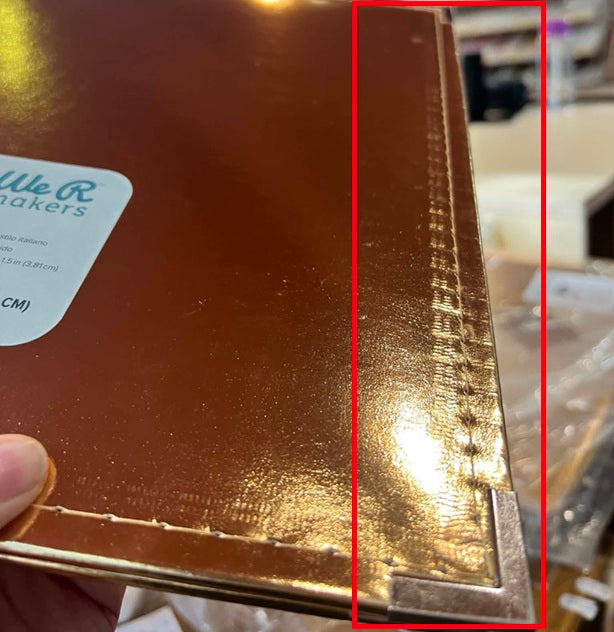 We R Classic Leather 3-Ring Binder 12"X12"- Reduced due to cosmetic issues