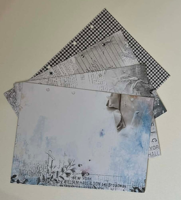 A5 Notebook Pages - 4 hole