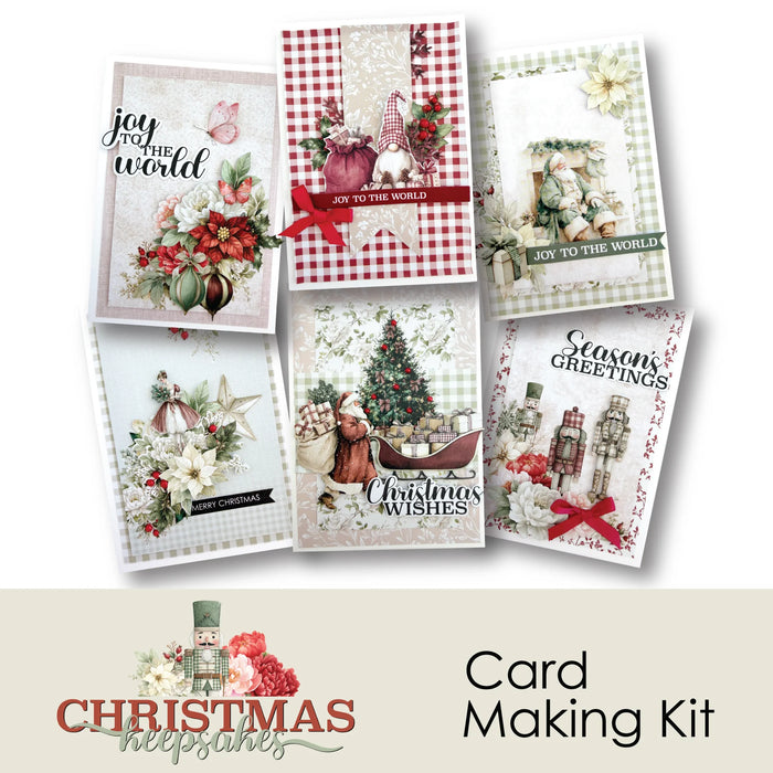 CHRISTMAS KEEPSAKES CARD MAKING KIT