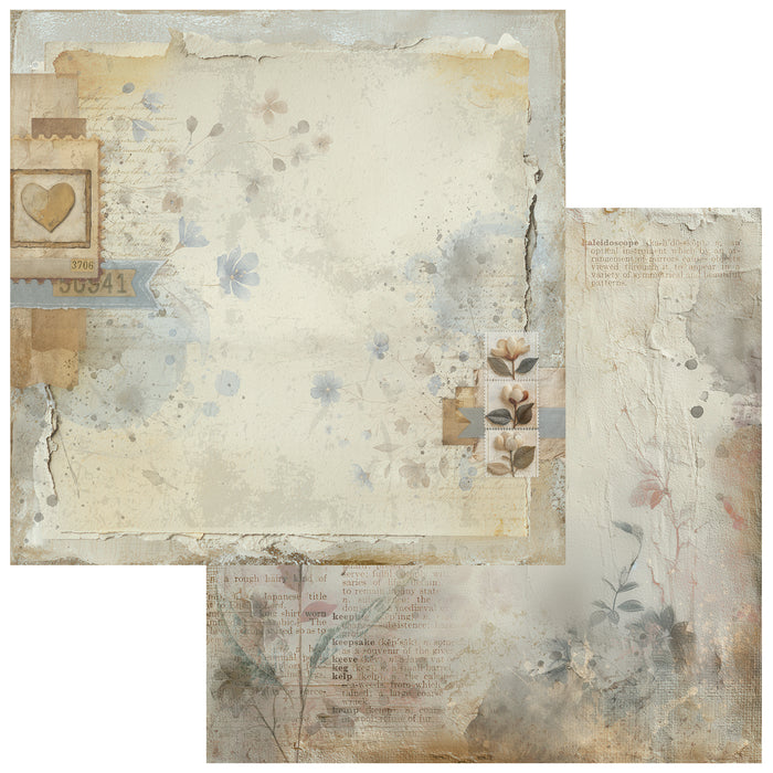 Faded Memory Lane - Pressed Petals