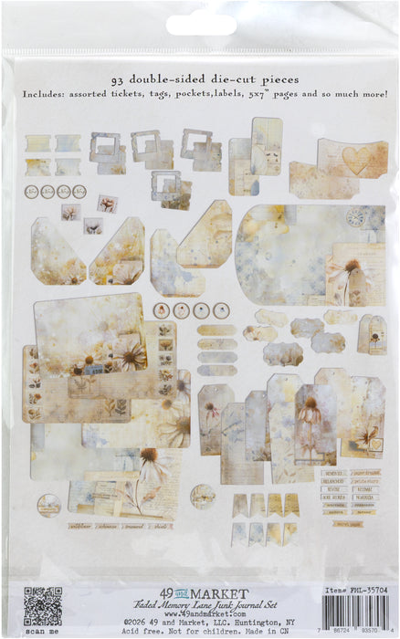 Faded Memory Lane Junk Journal Set