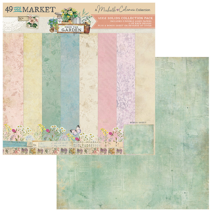 From the Garden Solids 12 x12 Collection Pack