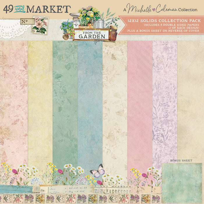 From the Garden Solids 12 x12 Collection Pack