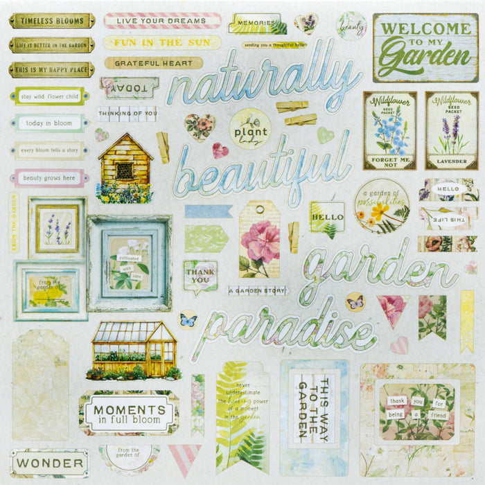From the Garden Chipboard Set