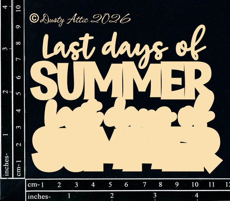 Last Days Of Summer