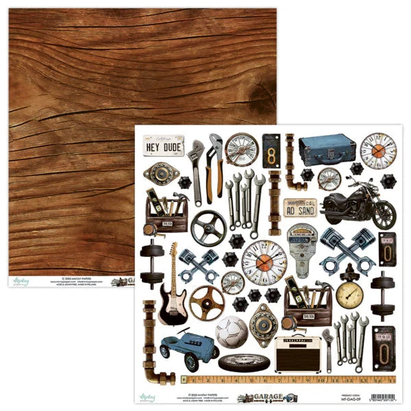 GARAGE 12 X 12 ELEMENTS PAPER