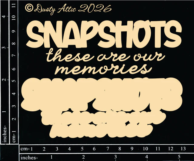 Snapshots - These Are The Memories