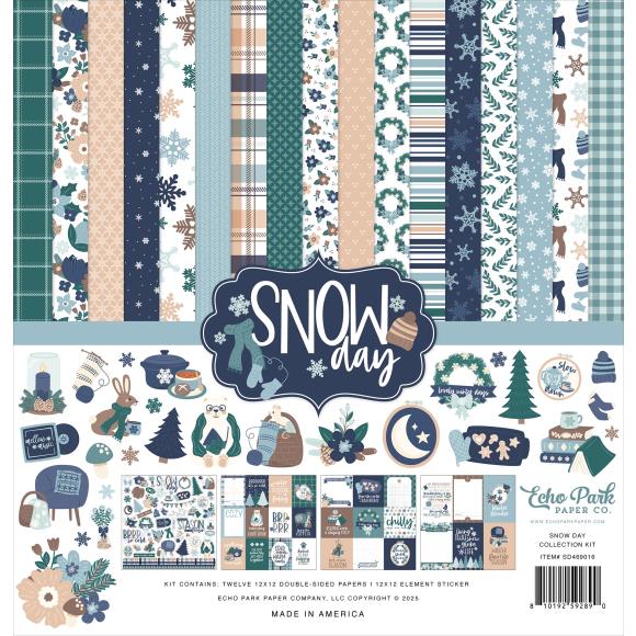 Snow Day Collection Kit 12"X12"