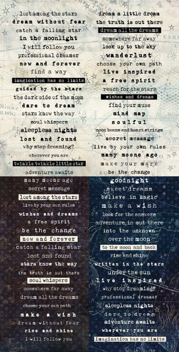 Stargazer – Word Stickers