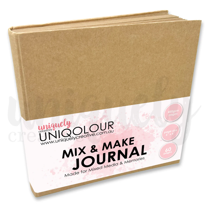 Mix & Make Journal 6"x 6" - Available in 2 colours