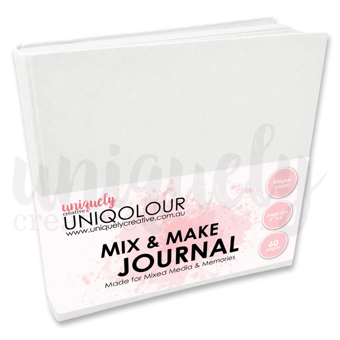 Mix & Make Journal 6"x 6" - Available in 2 colours