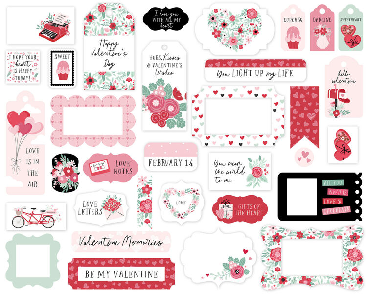 Valentine's Day - Frames and Tags