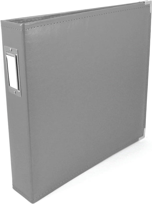 We R Classic Leather 3-Ring Binder 12"X12" - Available in 22 colours
