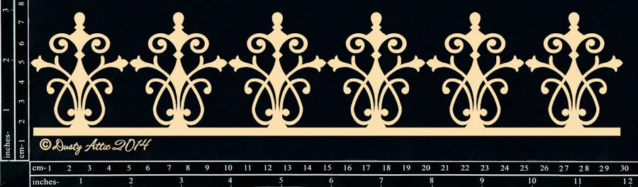 French Flourish Border