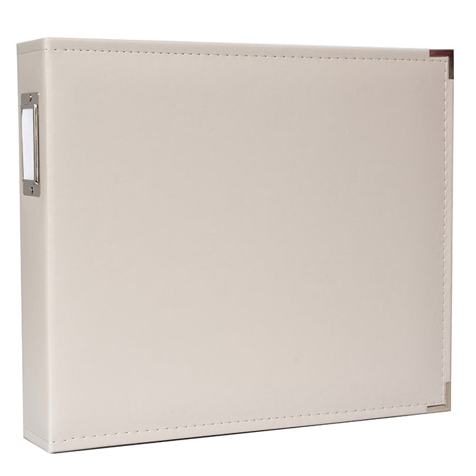 We R Classic Leather 3-Ring Binder 12"X12" - Available in 22 colours