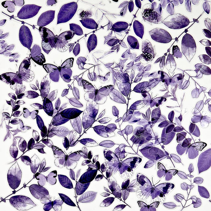 Color Swatch: Lavender Acetate Leaves
