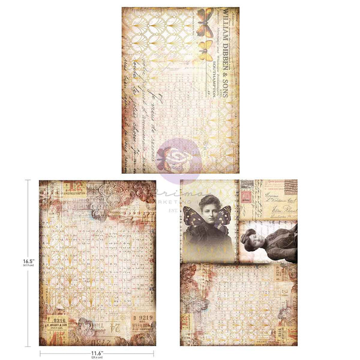 FINNABAIR A3 DECOUPAGE PACK – SOUTHAMPTON BUTTERFLIES