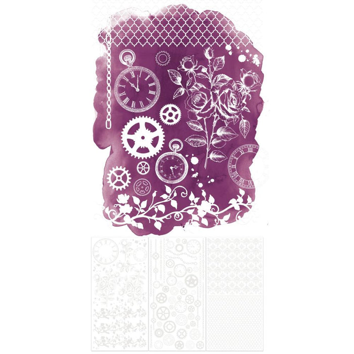 Echoes Of Time Irresistible Rub-On Transfers