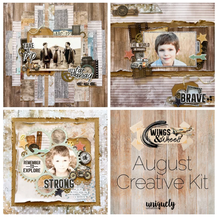 WINGS & WHEELS CREATIVE KIT
