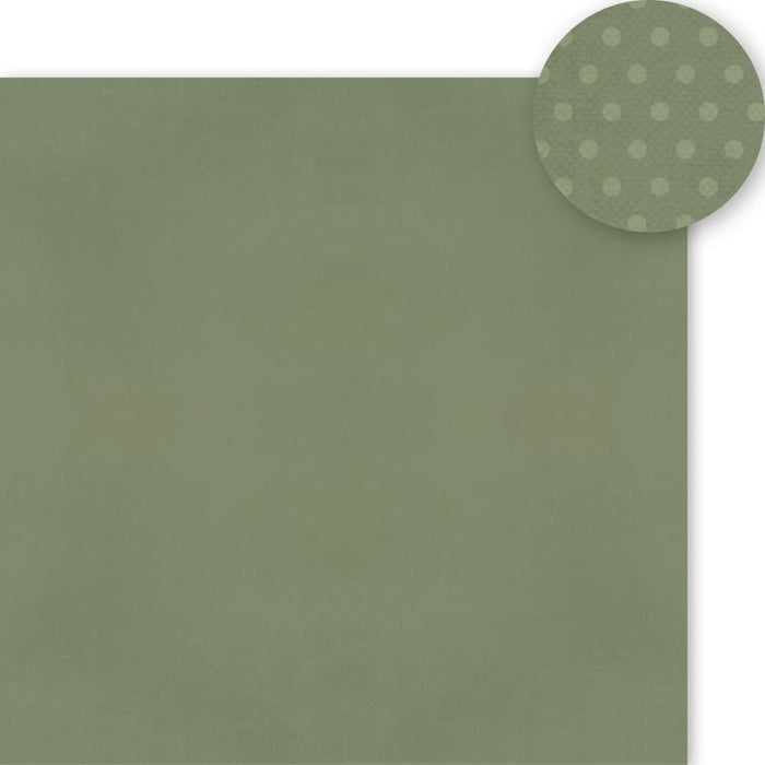 Color Vibe Double-Sided Cardstock - MOSS