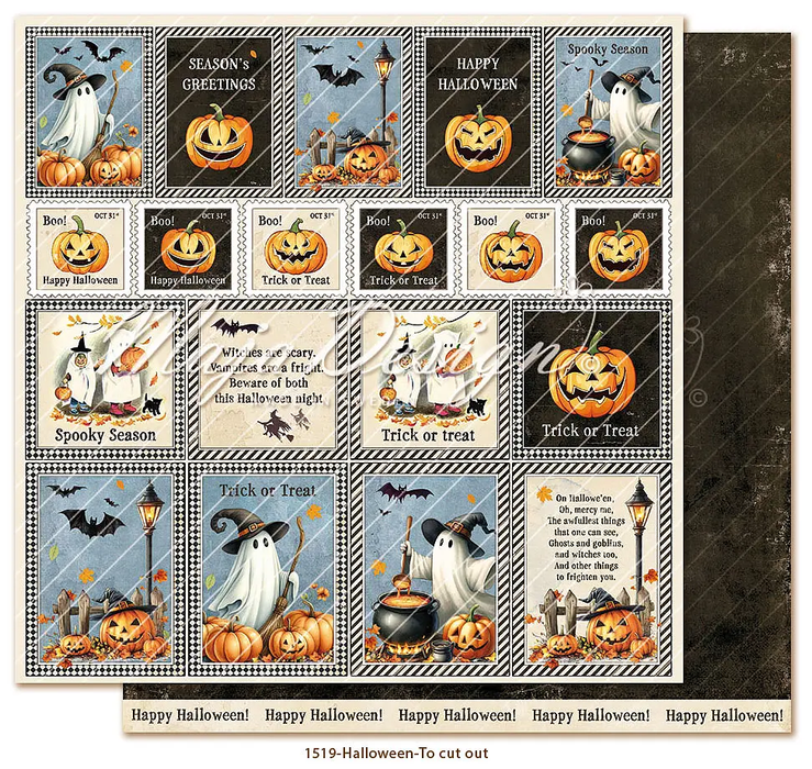 Halloween Paper - To Cut Out