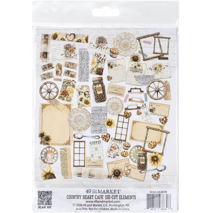 Country Heart Cafe  Die-Cuts